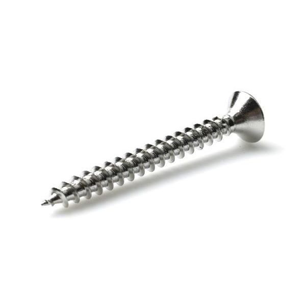 Puuruuvi Arvid Nilsson 56904530 TKFX, LVI, A2, kiillotettu, 100 kpl 4,5x30 mm