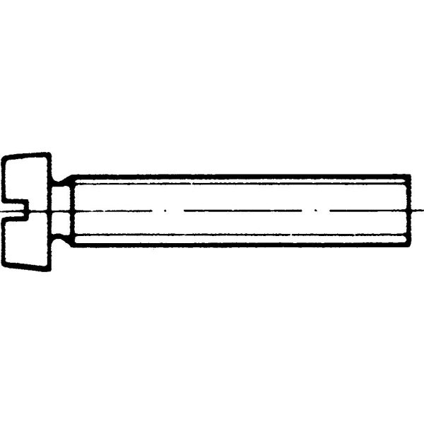 Maskinskrue REYHER 000847009030020 M3, MCS, DIN 84 A, messing M3, 20 mm, 200-pak