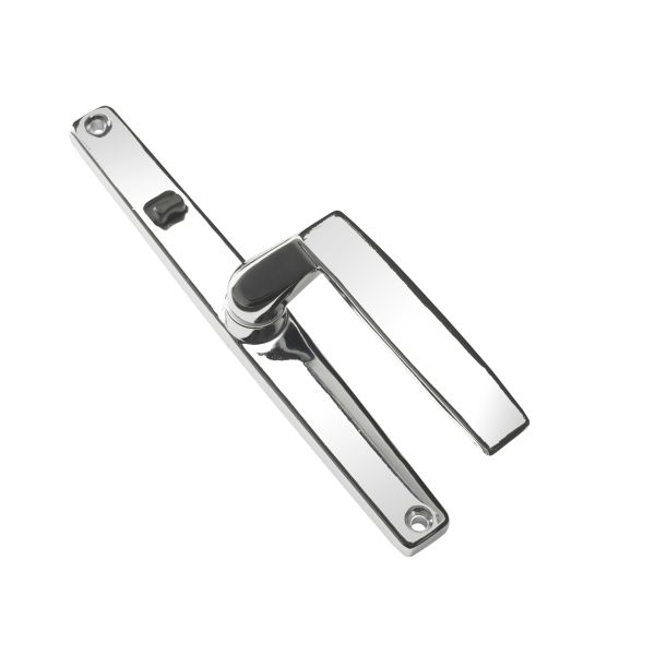 Vindushåndtak BeslagsGruppen 260V/195 CH forkrommet metall, 195 mm Venstre