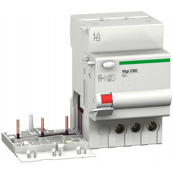 Jordfeilmodul Schneider Electric Vigi C60 63 A, 300 mA, AC 3-polet