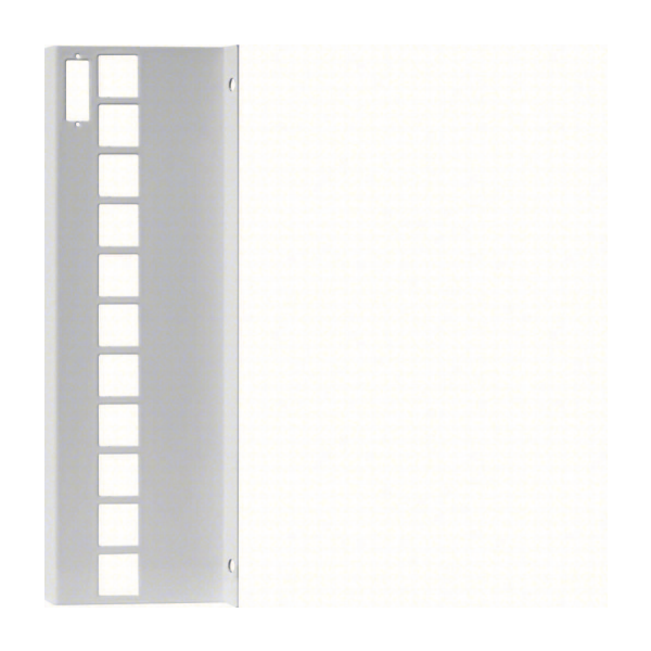 Holder Hager FZ011LC 11 x RJ45 Hvit