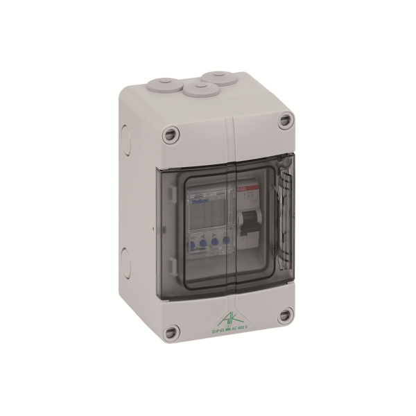 Vakiokotelo Spelsberg 73640301 Tyyppi: AKi, IP65 3 moduulia