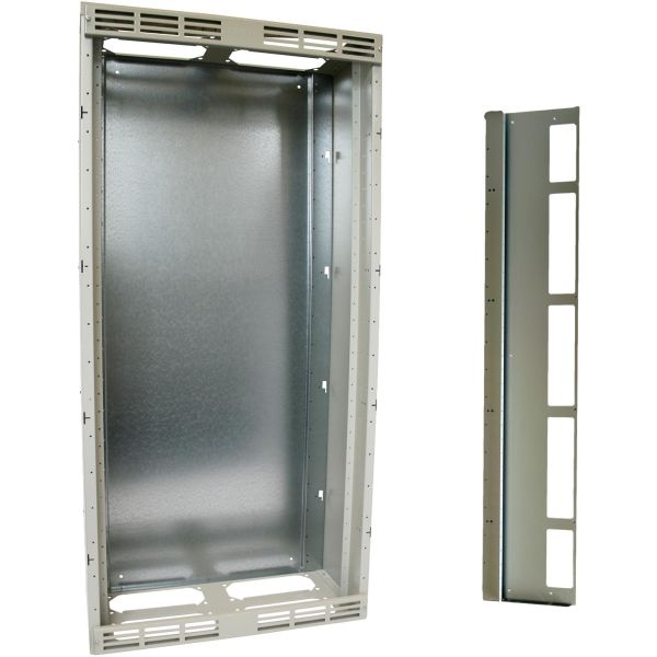 Kapsling Eldon NK312Y ytre, 4 åpninger for flensplater 12 moduler