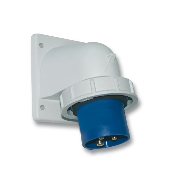 Vegginntak Garo IIV 332-7 S + HI IP67, 4-polet, 32 A Svart, 7 h