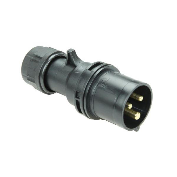 Støpsel Garo P316-6 S+B for scene og arena, 16 A, 6 h 4-polet, rød