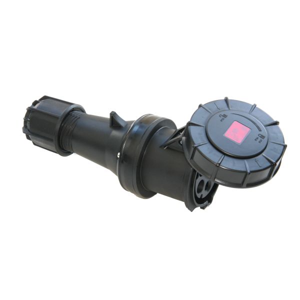 Skjøtekontakt Garo S3125-6 S+B for scene og arena, 125 A, 6 h 4-polet, rød