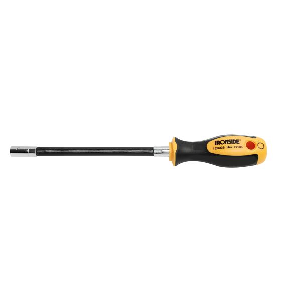 Letkukiristimen hylsyavain Ironside 120036 taipuva, 275 mm 6 mm