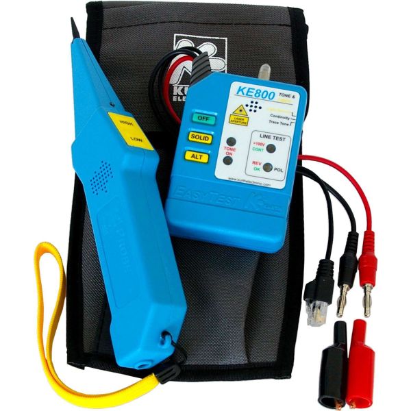 Kabelsøker Kurth Electronic Easytest KE801 for kobber og fiber 