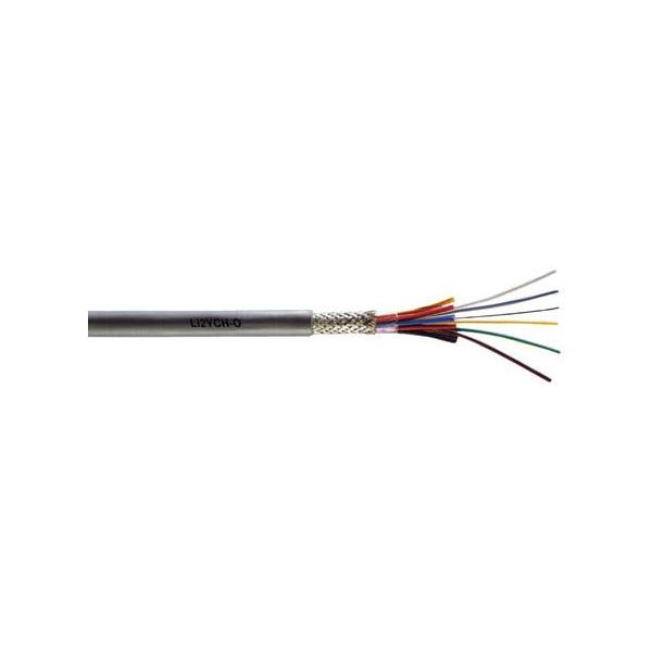 Elektronikkabel Rutab 4855220 0.5 mm² ledararea, 1 m 4 ledare, Ø6,2 mm