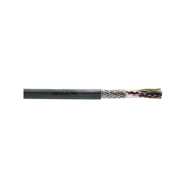 Elektroniikkakaapeli Rutab 4855400 halogeeniton, harmaa 4 johdinta, Ø9,1 mm
