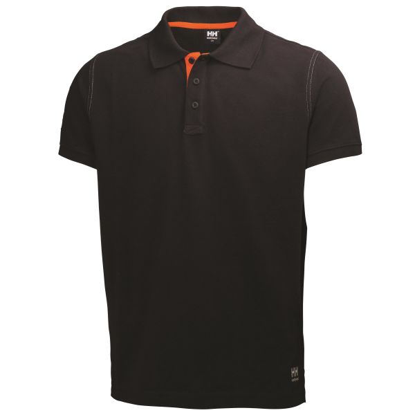 Poloshirt Helly Hansen Workwear Oxford 79025-990 sort Sort Str. L