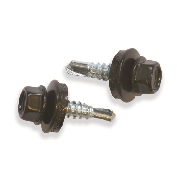 Montageskrue Ejot 860180 4,8 mm SAPHIR FZB 4,8 x 20 mm/E, BRUN 8017, pakke med 250