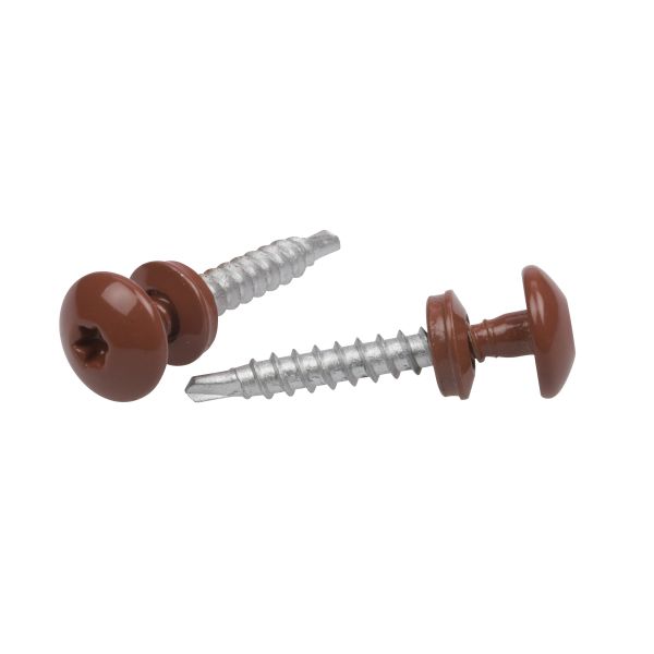 Byggskruv Ejot 860369 SAPHIR IQ, UTV-C3 4,8 x 35 mm/A, BRUN 8017 250-pack
