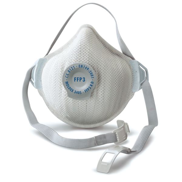 Halvmask Moldex Air P3 3405-12 med ventil 