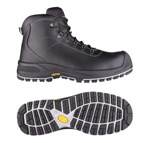 Sikkerhedsstøvle Solid Gear Apollo sort, S3, glasfiberhætte 43