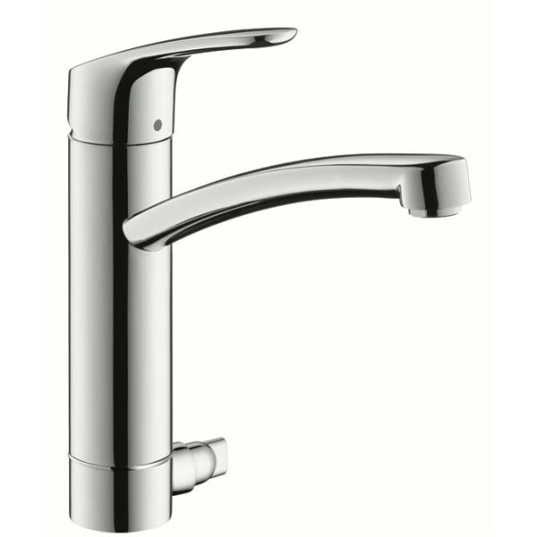 Kjøkkenbatteri Hansgrohe Focus E2 med oppvaskmaskinavstengning 