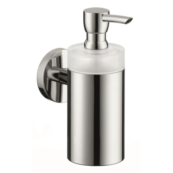 Såpepumpe Hansgrohe Logis krom/glass 
