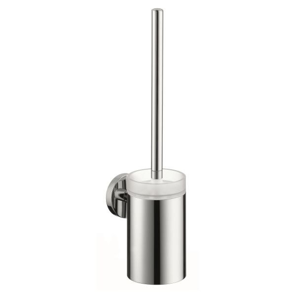 Toalettbørste Hansgrohe Logis krom/glass 