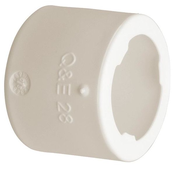 Ring Uponor 1870860 hvit, med stoppkant 18 mm