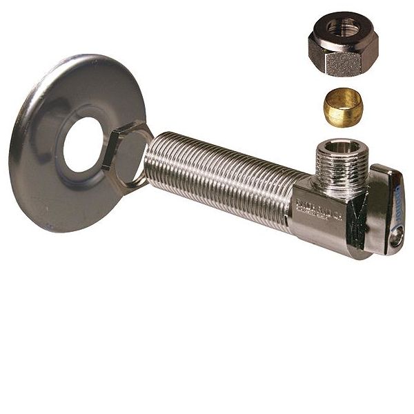 Vinkley nippel Uponor 1869899 med dækbakke 1/2"