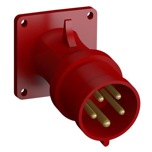 Panelinntak ABB 2CMA102332R1000 hurtigtilkoblet, vibrasjonsbestandig Vinklet, 5-polet, 16 A