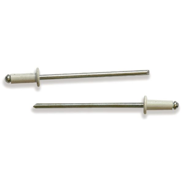 Blindnitte Ejot 101125 AVEX 1661 AL/ST 3,2 x 7,9 mm, SORT 9005, pakke med 1000