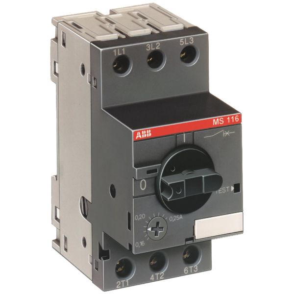 Moottorin suojakytkin ABB MS116-1.0  Tyyppi: MS116-1.0