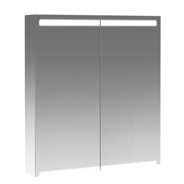 Spejlskab Ifö Option Middle 230 V, med integreret belysning 90 cm