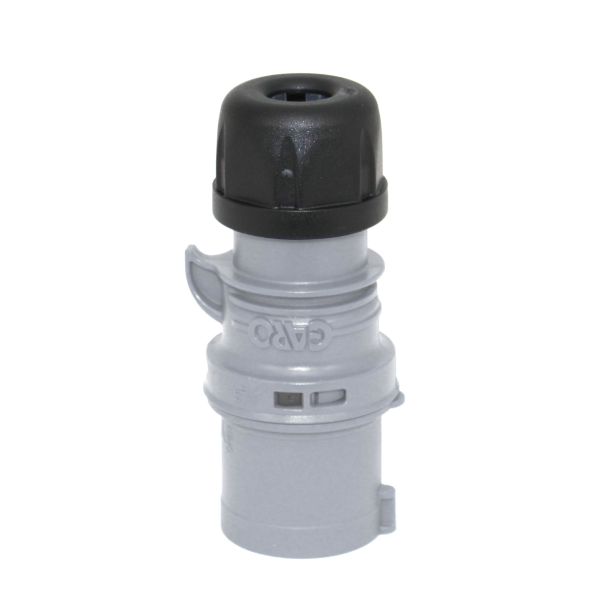 Støpsel Garo P 232-3 S IP44, 3-polet, 32 A Grå, 3 h