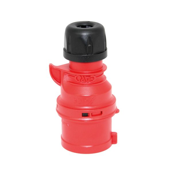 Støpsel Garo P 432-3 S IP44, 5-polet, 32 A Rød, 3 h