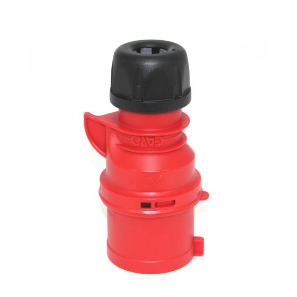Støpsel Garo Basic IP44 5-polet 32 A 6 h, rød