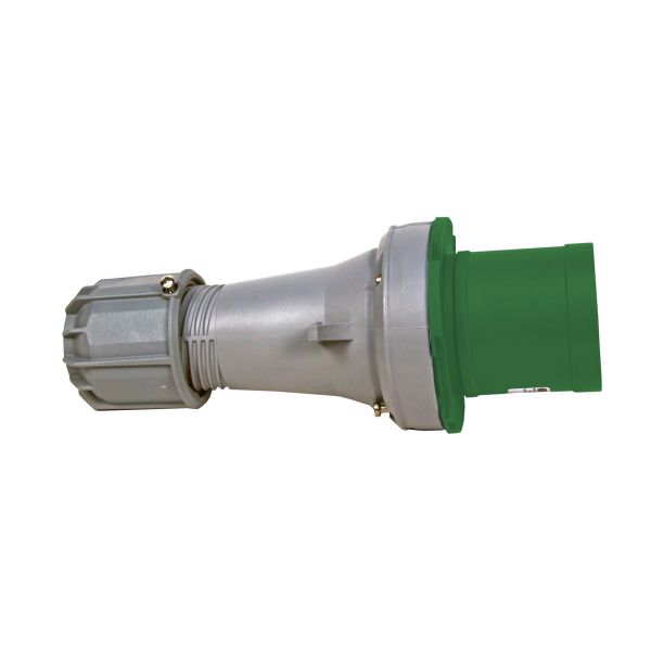 Støpsel Garo P 363-10 S IP44, 3-polet 63 A Grønn, 10 h