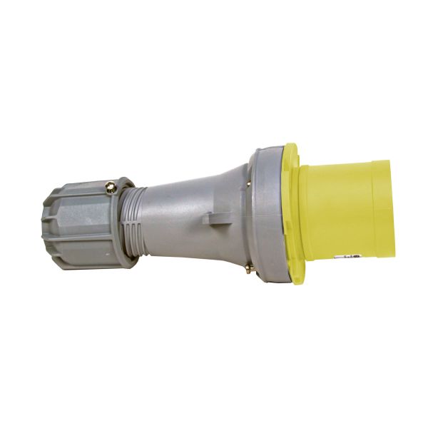 Støpsel Garo P 463-4 S IP44, 5-polet 63 A Gul, 4 h