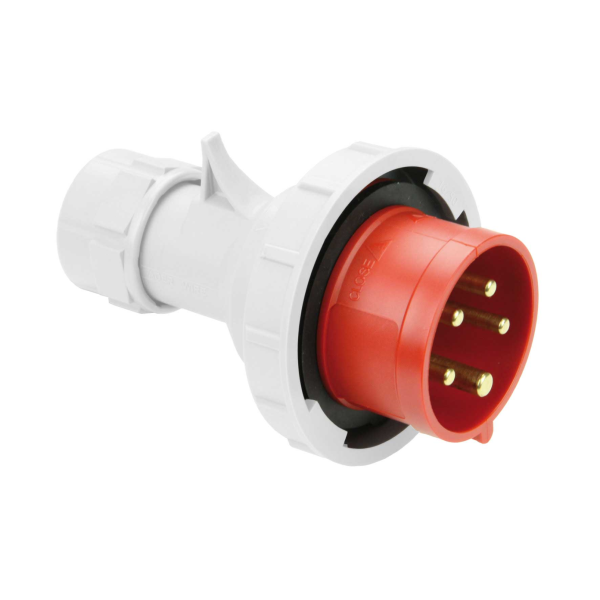 Støpsel Garo PV 416-6 S IP67, 5-polet, 16 A Rød, 6 h