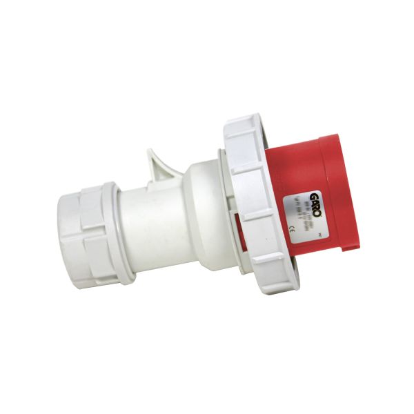 Pistotulppa Garo PV 232-9 S IP67, 3-napainen, 32A 400 V, punainen, 9 h