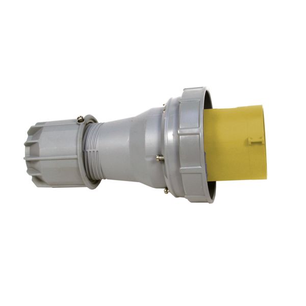 Stickpropp Garo PV 463-4 S IP67, 5-polig 63A 110 V, gul, 4 h