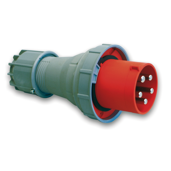 Støpsel Garo PV 4125-4 S IP67, 5-polet, 125 A Gul, 4 h