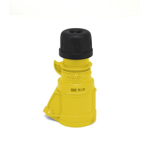 Jatkopistorasiat Garo S 316-4 S IP44, 4-napainen, 16A Keltainen, 4 h