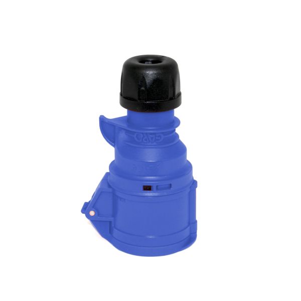 Jatkopistorasiat Garo S 416-9 S IP44, 5-napainen, 16A Sininen, 9 h