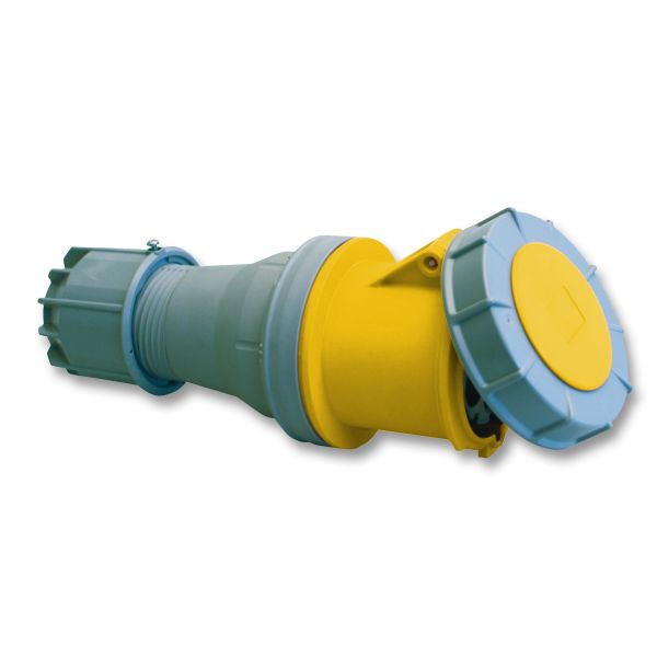 Jatkopistorasiat Garo SV 363-4 S IP67, 4-napainen, 63 A Keltainen, 4 h