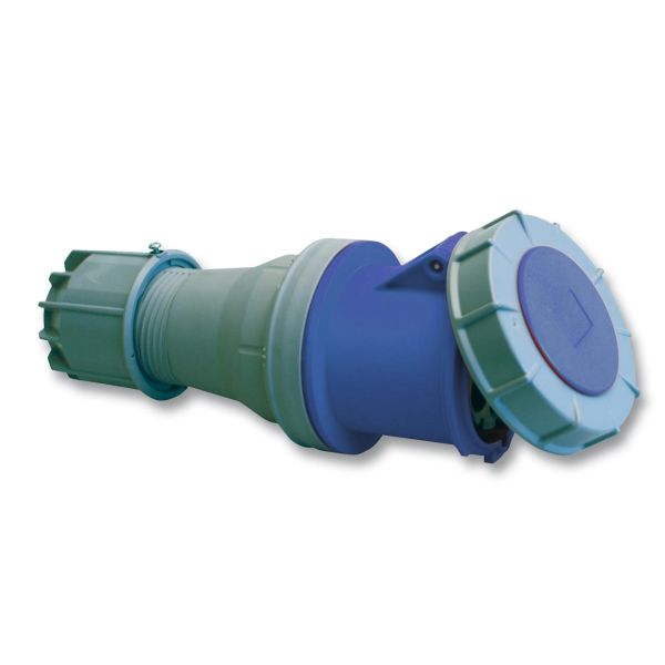 Jatkopistorasiat Garo SV 3125-9 S IP67, 4-napainen 125A Sininen, 9 h