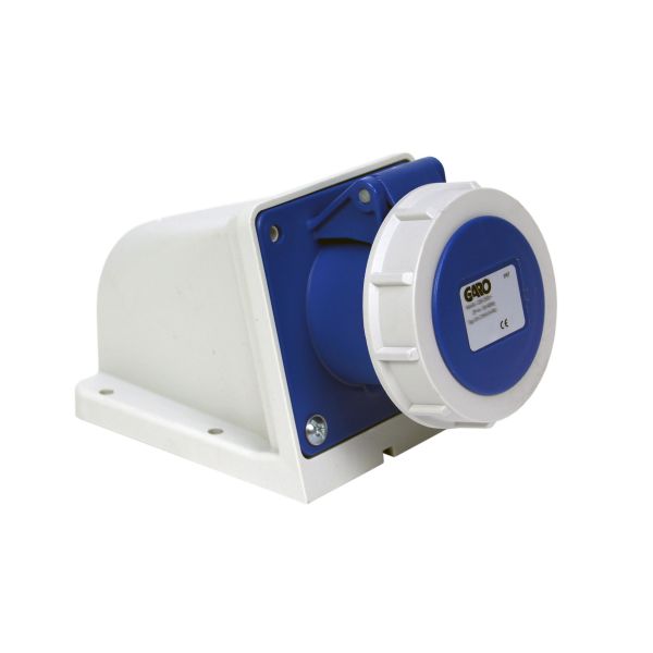 Stikkontakt Garo UIV 416-9 S + RU IP67, 5-polet, 16 A Blå, 9 h