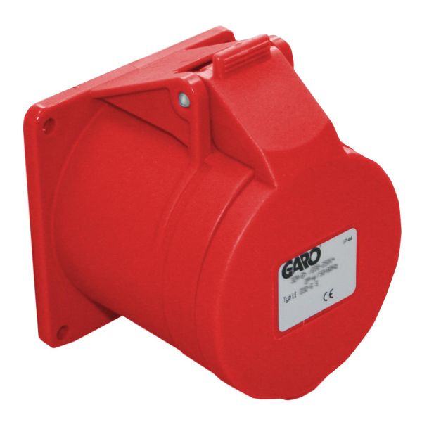 Paneluttak Garo UI 432-11 S IP44, 5-polet, 32 A Rød, 11 h