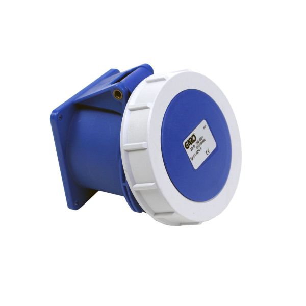 Paneelin ulostulo Garo UIV 232-6 S IP67, 3-napainen, 32A Sininen, 6 h
