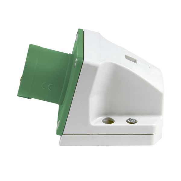 Vegginntak Garo II 332-2 S + RI IP44, 4-polet, 32 A Grønn, 2 h