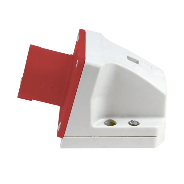 Vegginntak Garo II 332-11 S + RI IP44, 4-polet, 32 A Rød, 11 h