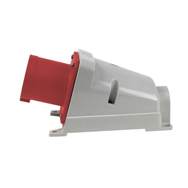 Vegginntak Garo II 463-11 S + RI IP44, 5-polet, 63 A Rød, 11 h