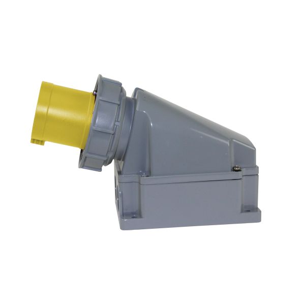 Vegginntak Garo IIV 463-4 S + RI IP67, 5-polet, 63 A Gul, 4 h