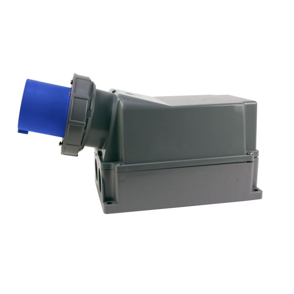 Vegginntak Garo IIV 2125-6 S + RI IP67, 3-polet, 125 A Blå, 6 h