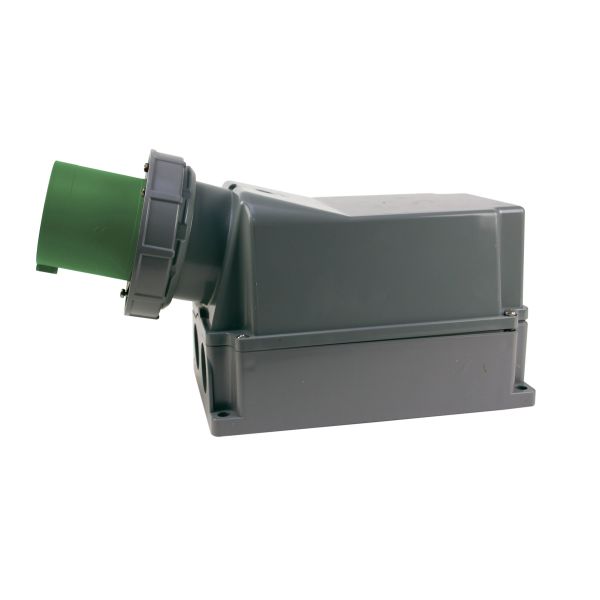 Vegginntak Garo IIV 3125-2 S + RI IP67, 4-polet, 125 A Grønn, 2 h